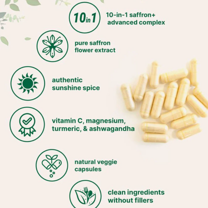 Saffron+ Advanced Supplement